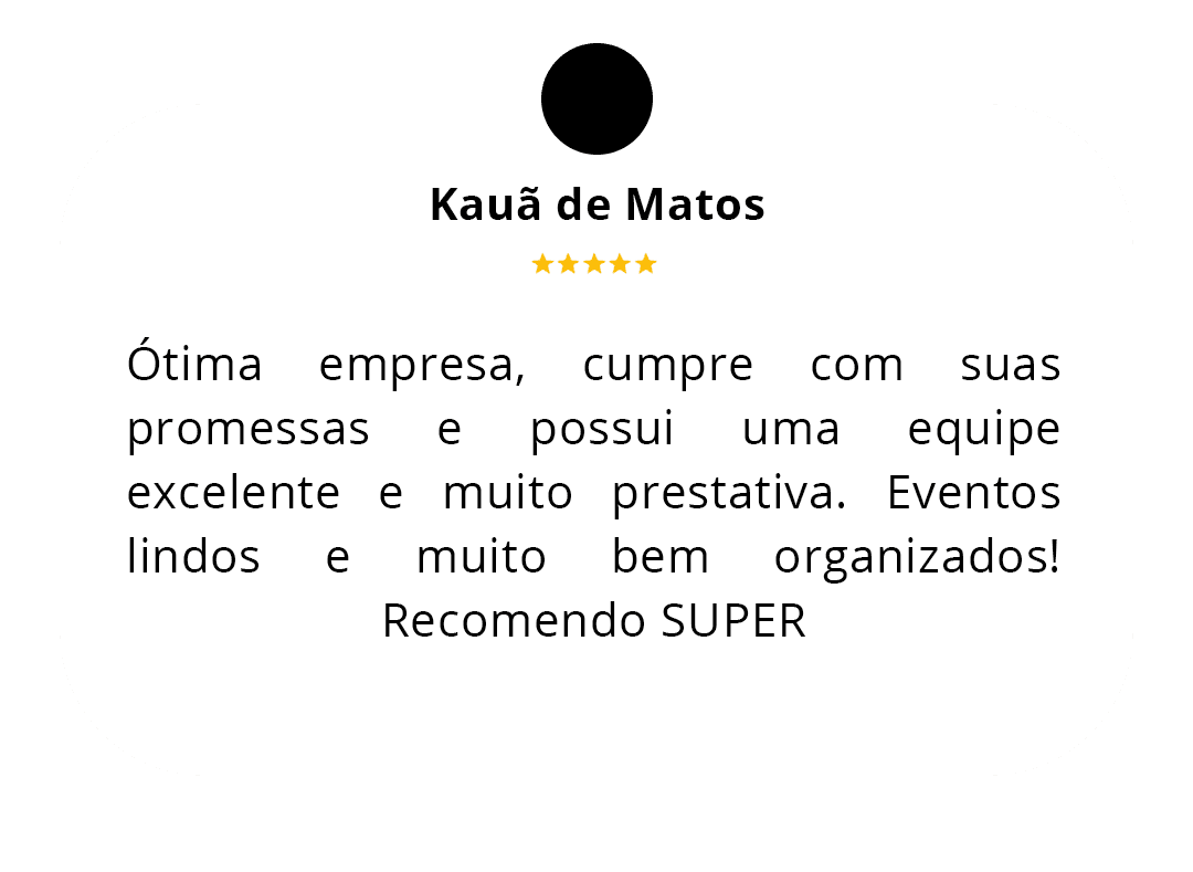 Avaliação sobre Pódium - Eventos & Formaturas em Florianópolis