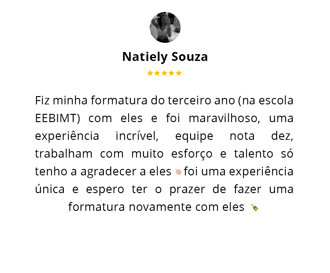 Avaliação sobre Pódium - Eventos & Formaturas em Florianópolis