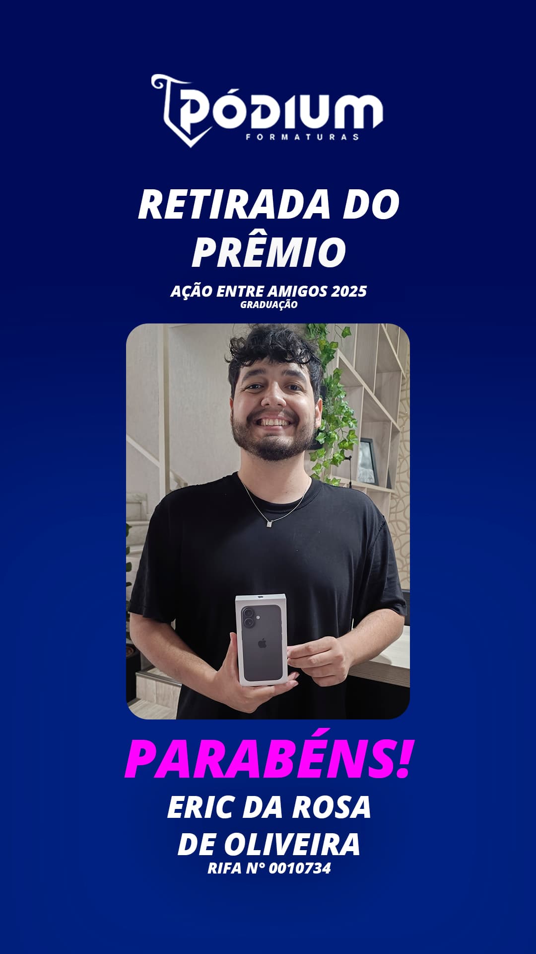 Vencedores Rifa 2025